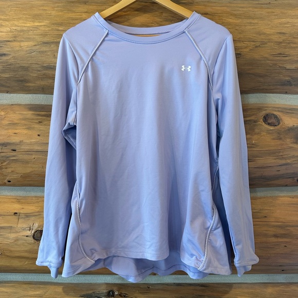 Under Armour Women’s Light Purple Long Sleeve - Picture 1 of 3
